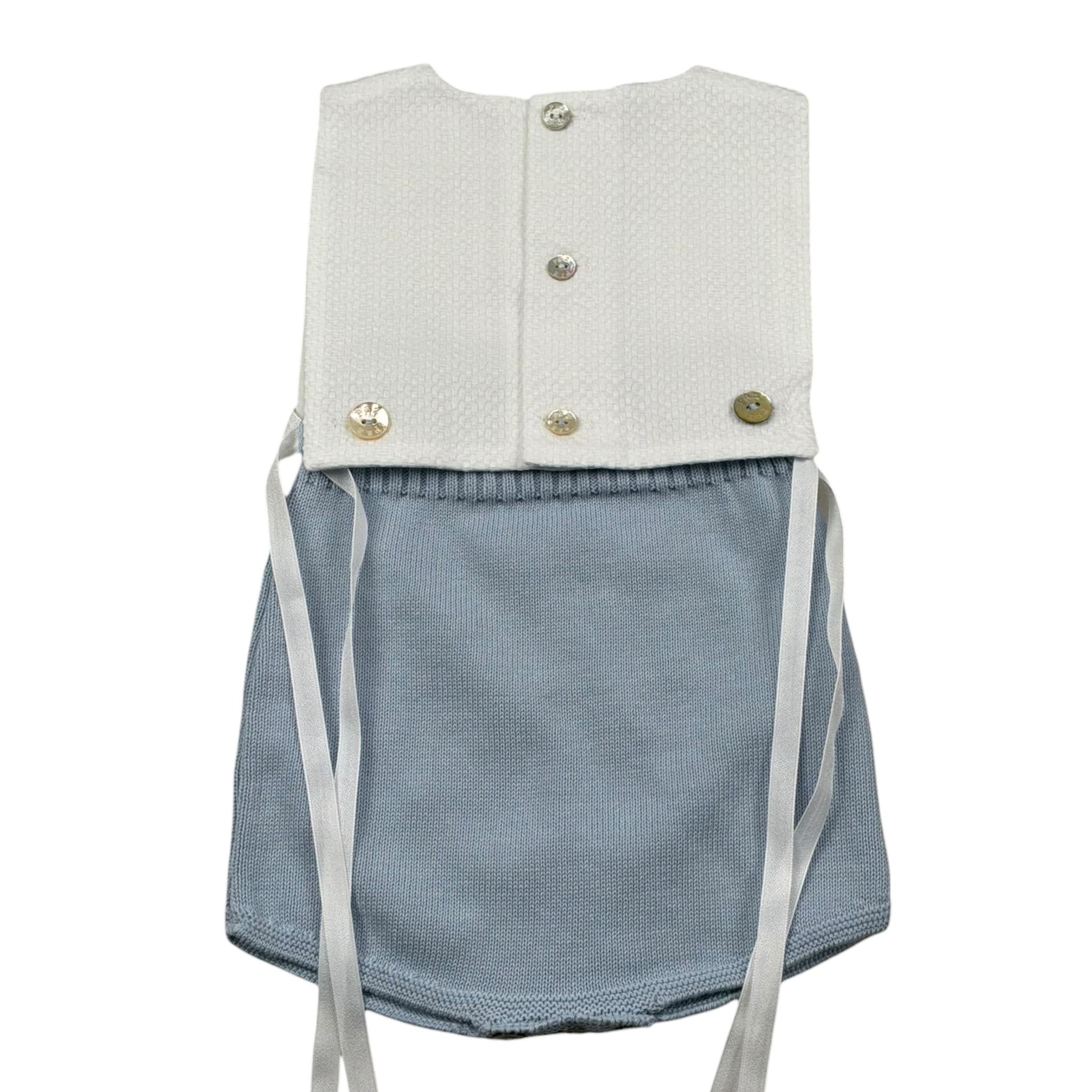 Paz Rodriguez Pagliaccett Giromanica Bicolore per Neonata 022122244 BIANCO/AZZURRO PAZ RODRIGUEZ 