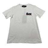 G2Firenze Tshirt Girocolo tinta unita con Stampa Bianco per Bambino SMOKE BIANCO G2FIRENZE 