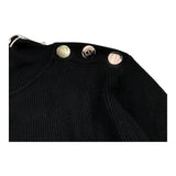 MET giubbino tinta unita con zip Nero per Bambina ME536X NERO MET 