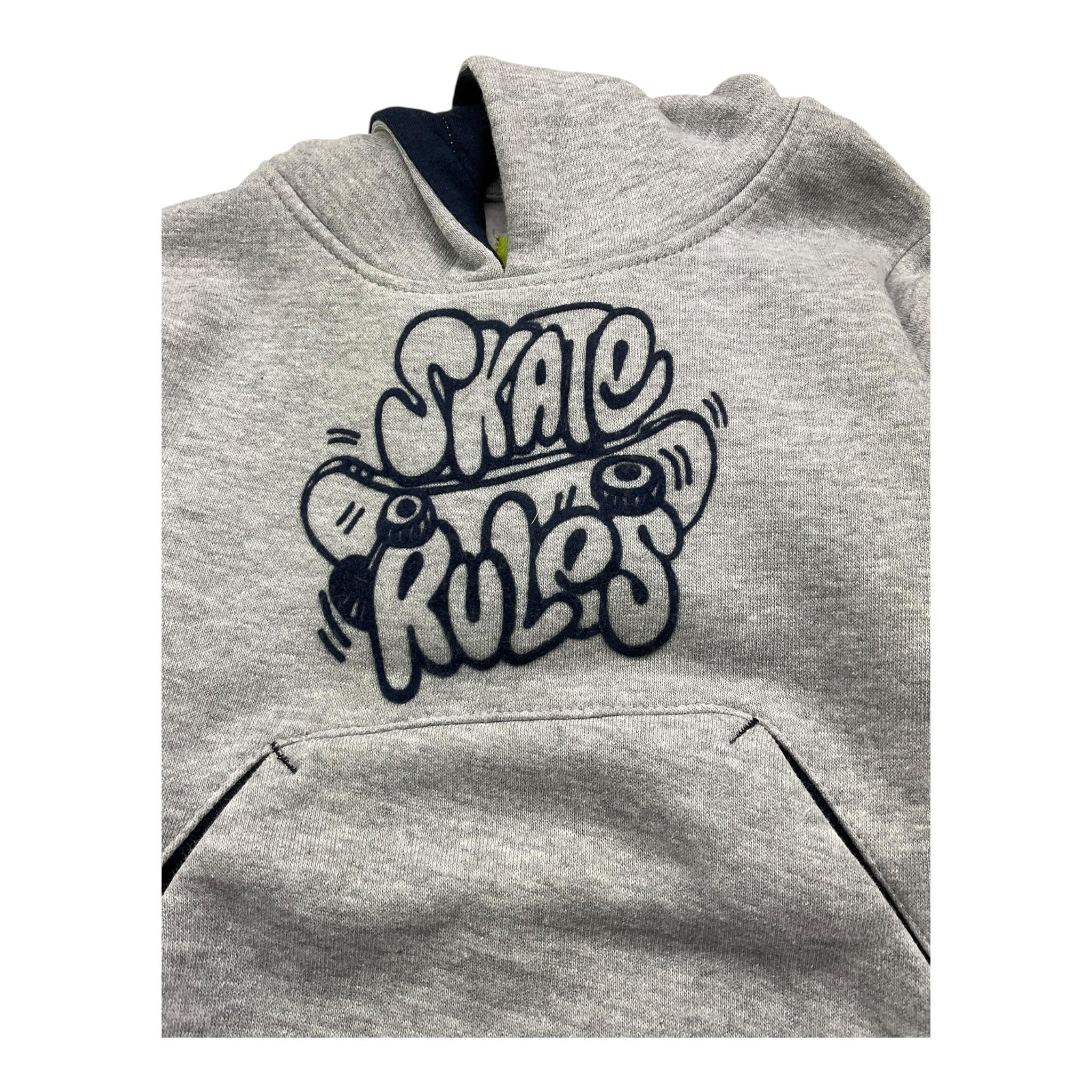 LOSAN felpa chiusa cn cappuccio tinta unita Grigio per Neonato LKBAP0202 GRIGIO LOSAN 