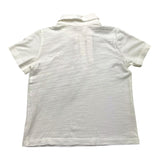 Zhoe &amp; Tobiah Solid Color Polo Shirt Half Sleeve White For Baby