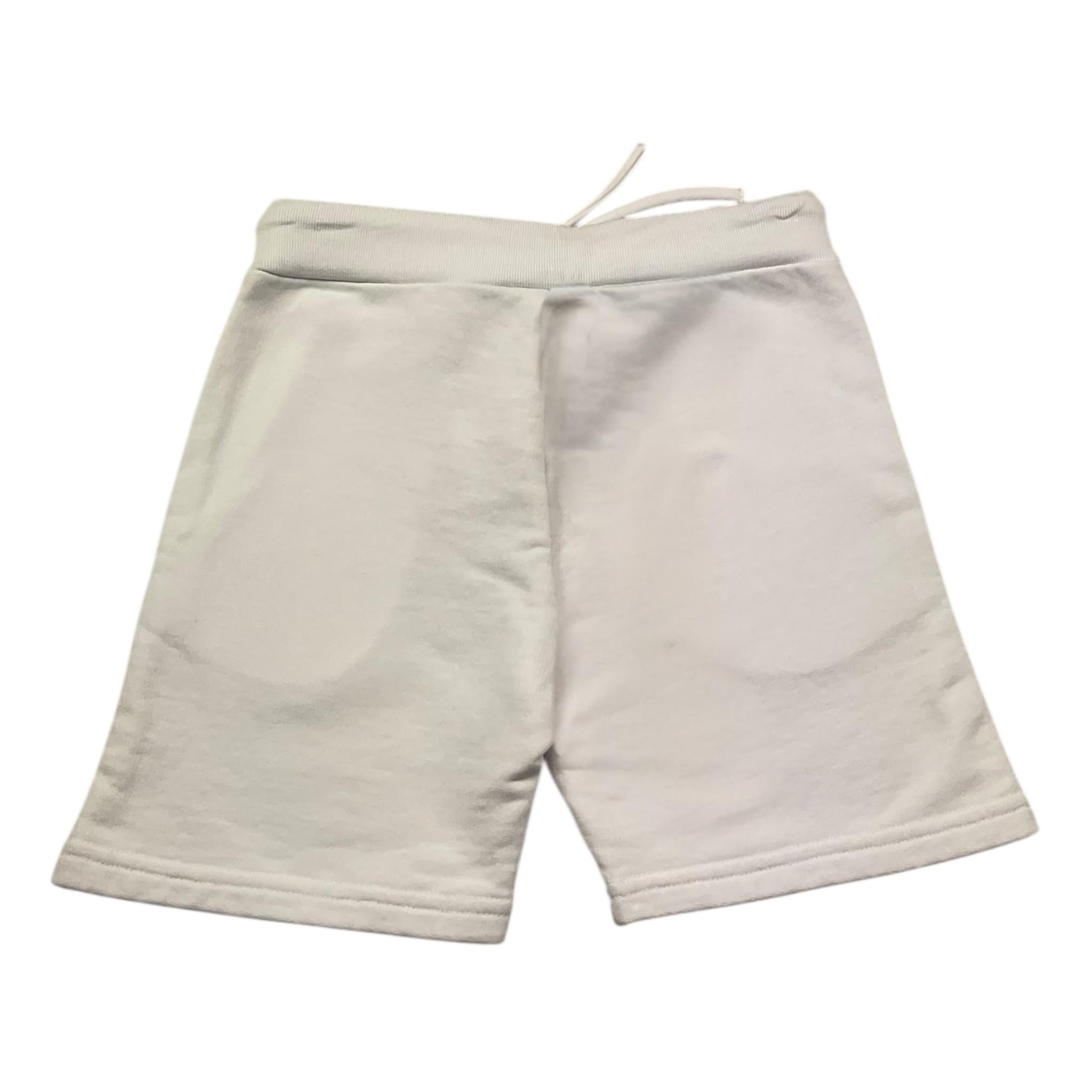 Dsquared2 Bermuda Tuta Tinta Unita con Logo per Neonato DQ0837 BIANCO DSQUARED2 