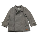 BARCELLINO cappotto tinta unita doppiopetto Grigio per Bambino 4410J GRIGIO BARCELLINO 
