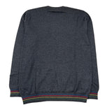 MANUEL RITZ maglia girocollo tinta unita con ricamo logo Grigio per Bambino MR2230 GRIGIO MANUEL RITZ 