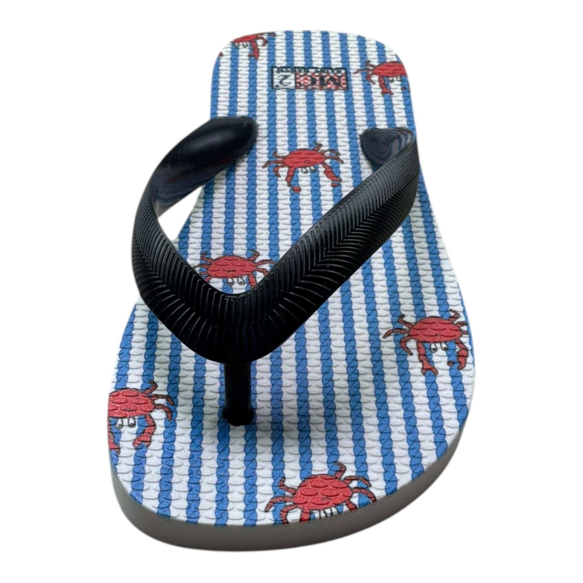 Saint Barth Infradito Tinta Unita con Stampa per Bambino 00752L BIANCO SAINT BARTH 