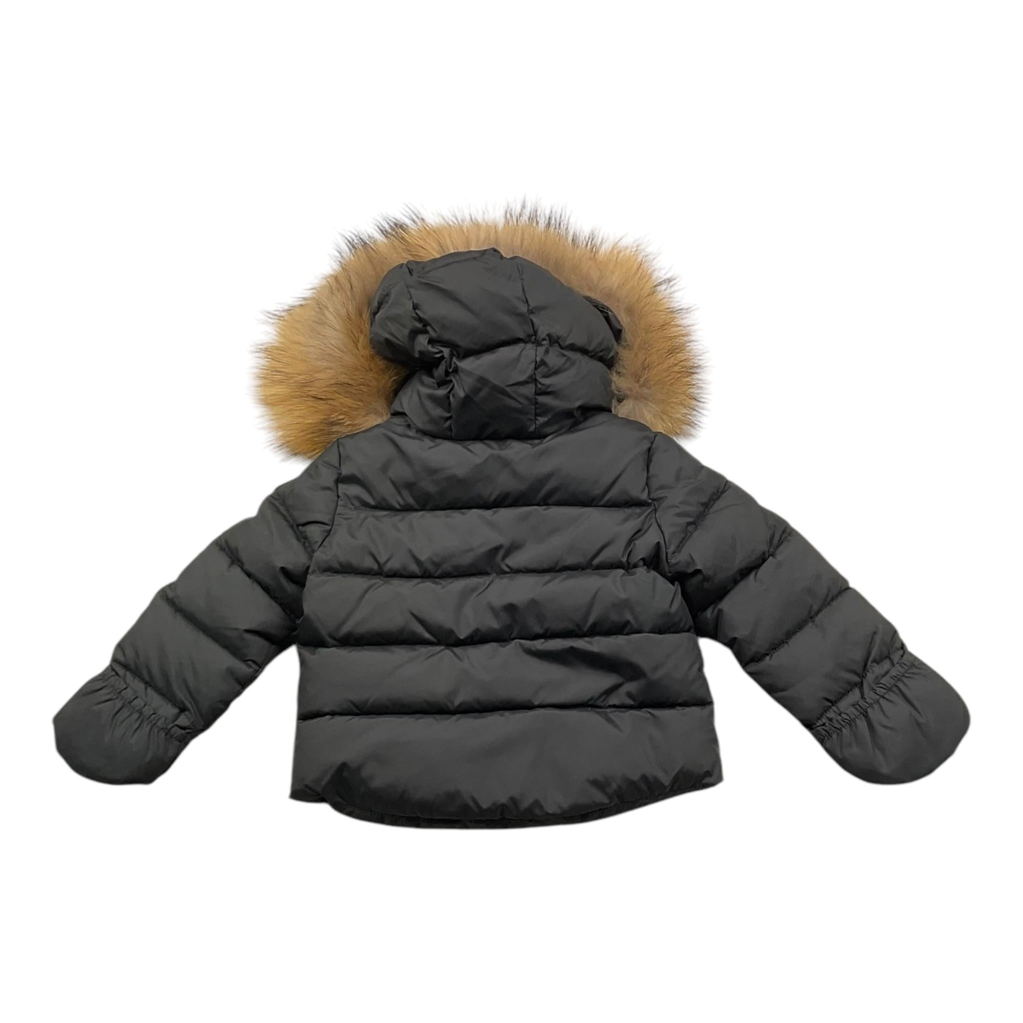 BLAUER giubbino tinta unita con zip e cappuccio Nero per Neonato 24WBBXC02550 NERO BLAUER 
