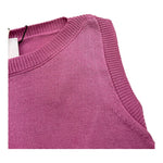 Simonetta Gilet In Maglia Tinta Unita per Bambina SU9A22 VIOLA SIMONETTA 