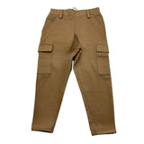 Boss Plain Pants With Pockets And Elastic Waist Camel For Boys
