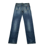 Liu Jo Jeans tinta unita con Girovita Regolabile Blu per Bambino QF3019 BLU LIU JO 