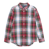 RALPH LAUREN camicia tricolore tinta unita con fantasia a righe Rosso per Bambino 323952201002 ROSSO RALPH LAUREN 