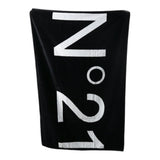 Barrow Kids Two-Tone Beach Towel With White/Black Logo Print For Boys