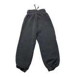 Shoe Panalone Model Tracksuit Solid Color With Elastic Waist Black For Girls