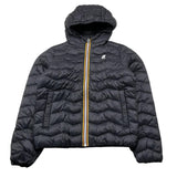 K-WAY giubbino tinta unita con cappuccio Nero per Bambino K6116FW NERO K-WAY 
