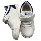 Cesare Paciotti Sneakers Solid Color With Laces And White Velcro For Newborn