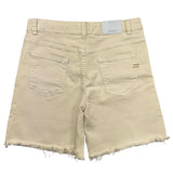 Vicolo Short Solid Color With Adjustable Waist Cream For Girls