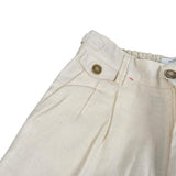Jeckerson Pantalone Tinta Unita con Elastico In Vita per Bambino J3875 PANNA JECKERSON 