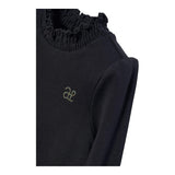ABEL & LULA shirt tinta unita mezzo collo Nero per Bambina 5672XX NERO ABEL & LULA 