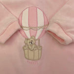 NANAN tutina tinta unita con stampa Rosa per Neonata I2402602R ROSA NANAN 