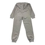MOSCHINO completo 2pz tinta unita felpa-pantalone Grigio per Bambino HUK04C GRIGIO MOSCHINO 