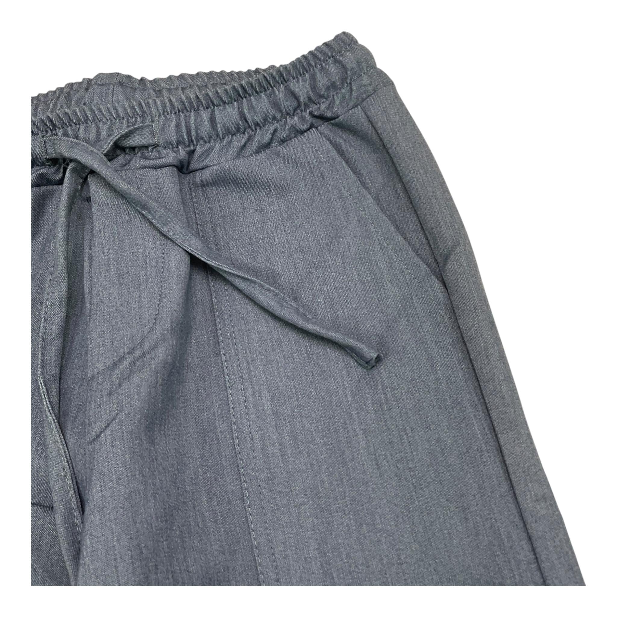 NAZARENO GABRIELLI pantalone tinta unita con elastico in vita Azzurro per Bambino NG3408 AZZURRO NAZARENO GABRIELLI 