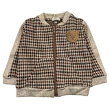 M+E' felpa con zip stampa fantasia Beige per Neonato I24145 BEIGE M+E' 