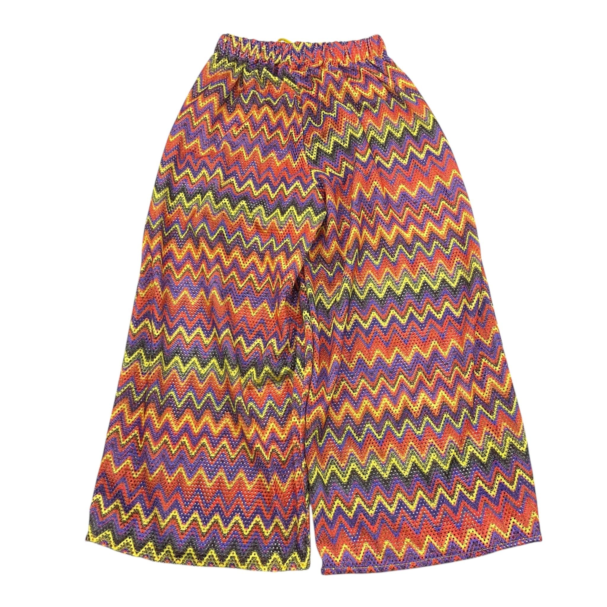 4Giveness Pantalone Multicolor Modello A Palazzo per Bambina FGCG3912 MULTICOLOR 4GIVENESS 