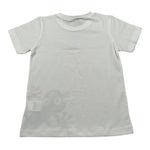 J.O. Milano T-Shirt Girocollo Tinta Unita con Stampe per Bambino 576N2J PANNA J.O. MILANO 