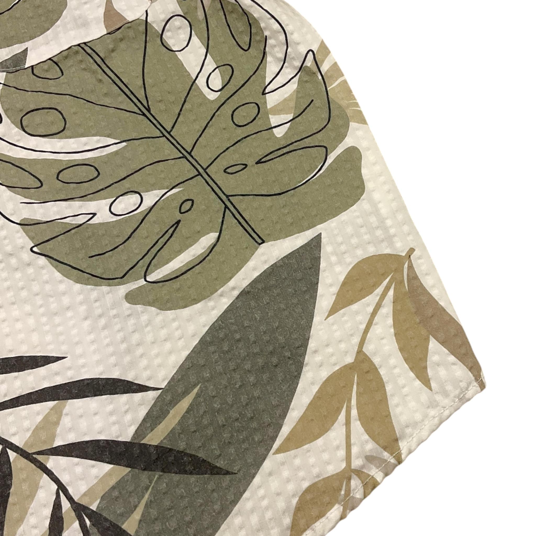 Lalalu' Camicia Tinta Unita Mezza Manica con Fantasia per Bambino CML350PB BIANCO LALALU' 