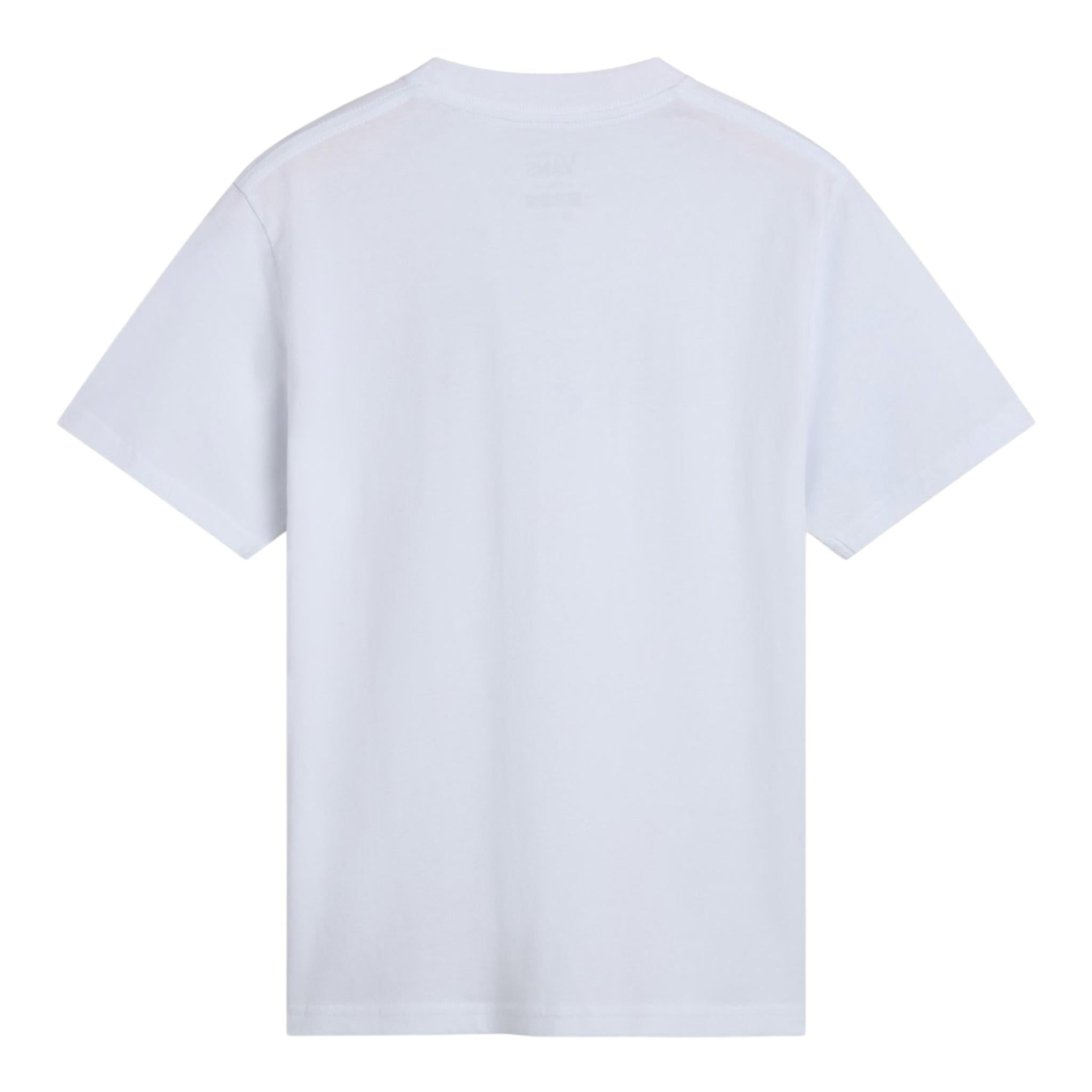 Vans T-Shirt Girocollo Tinta Unita con Stampa per Neonato VN0A3IJ1WHT BIANCO VANS 