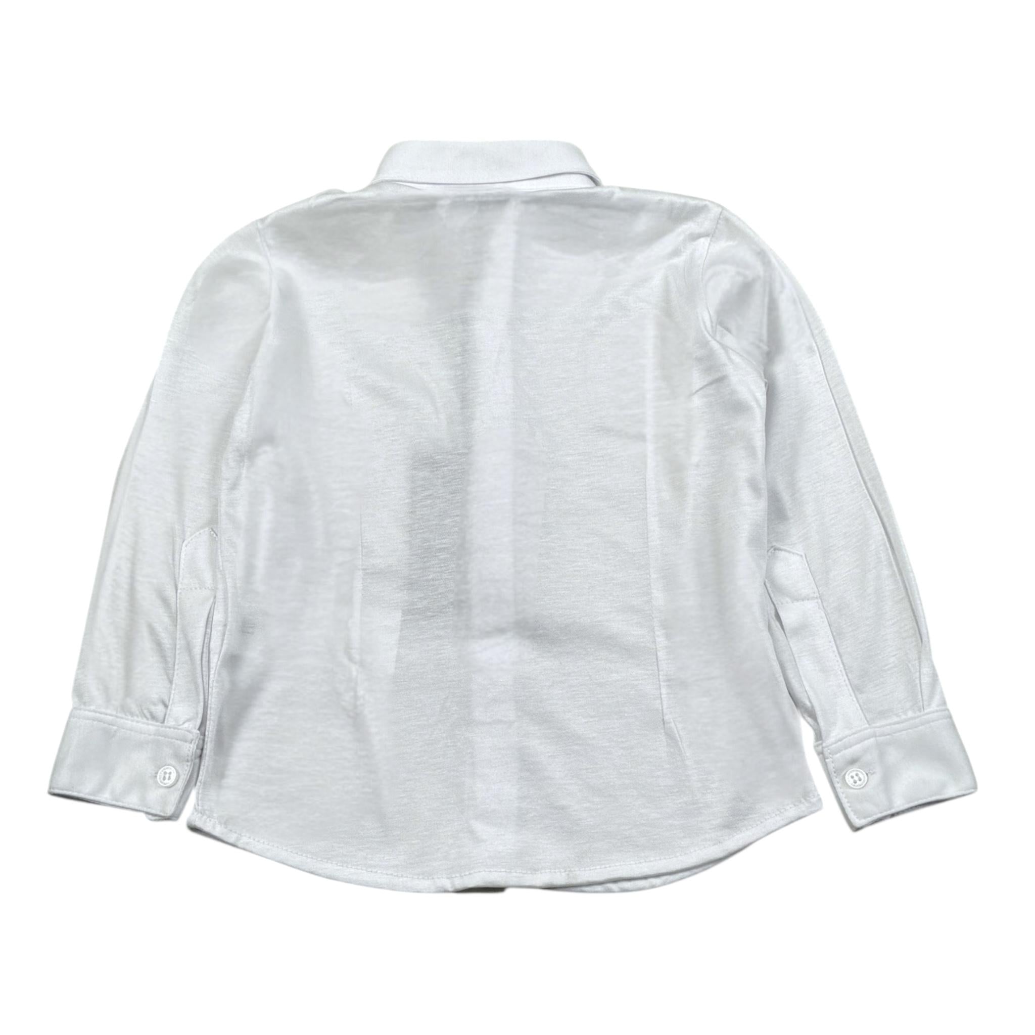Paolo Pecora Camicia Tinta Unita con Bottoni per Neonato PP3907 BIANCO PAOLO PECORA 