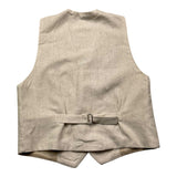 Never Too Solid Color Sand Waistcoat For Boys