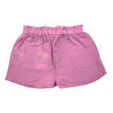 Losan Solid Color Shorts with Elastic Waist Lilac for Girls