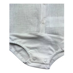 Le Bebe Camicia Body Mezza Manica Tinta Unita per Neonato LBB5321 BIANCO LE BEBE 