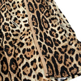 4Giveness Pantalone Tinta Unita con Fantasia Maculata per Bambina 125GCUPT5299 BEIGE 4GIVENESS 