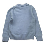 SAINT BARTH maglia con colletto tinta unita e stampa Azzurro per Bambino PROME002 AZZURRO SAINT BARTH 
