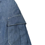Emanuel Pris Bermuda In Denim Tinta Unita con Elastico In Vita per Bambino EBM5122R BLU EMANUEL PRIS 