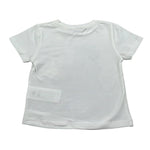 M+E' T-Shirt Girocollo tinta unita con Stampa Bianco per Neonata 1UE1862 BIANCO M+E' 