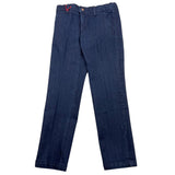 NUPKEET jeans tinta unita con girovita regolabile Blu per Bambino 04NK811 BLU NUPKEET 