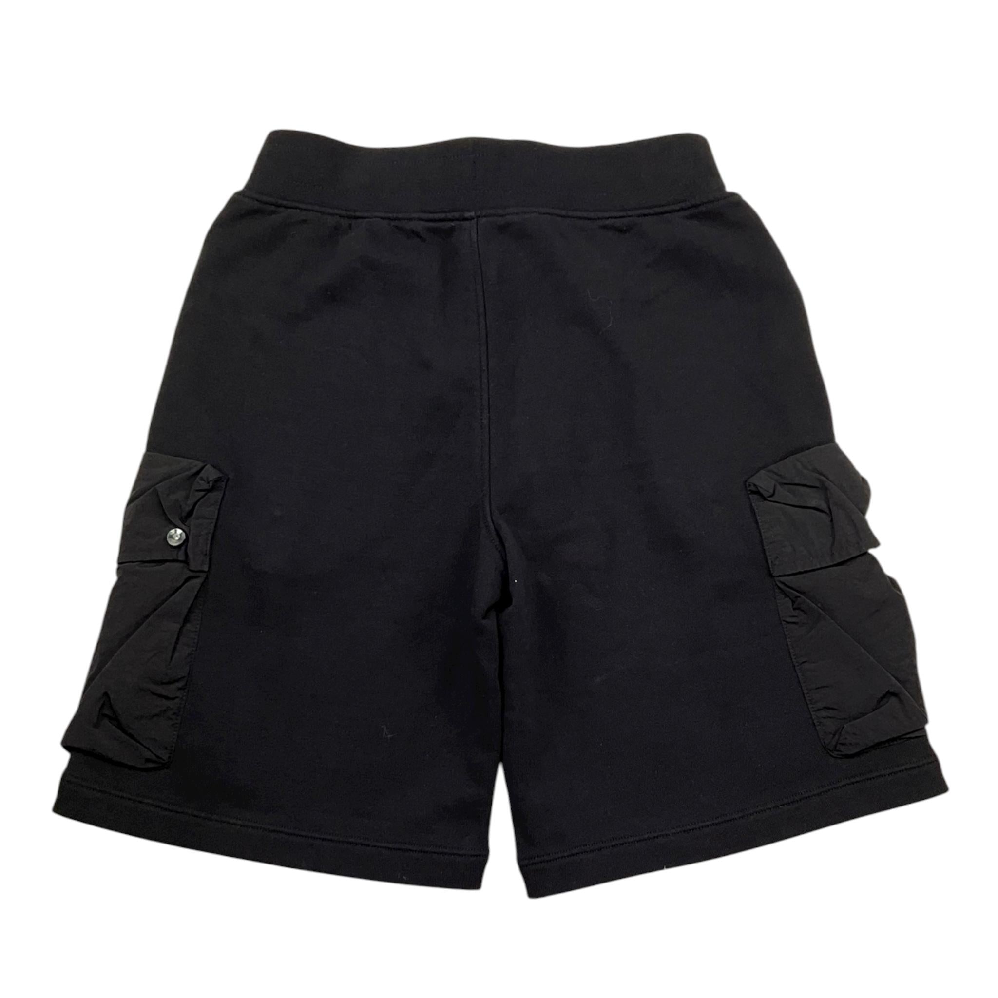 C.P. Company Bermuda In Tuta Tinta Unita per Bambino CUQ00E NERO C.P. COMPANY 