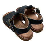Cucada Solid Color Sandals With Buckle Closure Blue For Boys