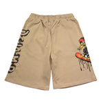 Disclaimer Bermuda Tinta Unita con Stampa per Bambino 25EDK58414 BEIGE DISCLAIMER 