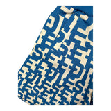 Diesel Bermuda With Elastic Waist And Logo Prints Light Blue For Boys