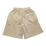 Play Up Bermuda Solid Color With Elastic Waist Beige For Boys
