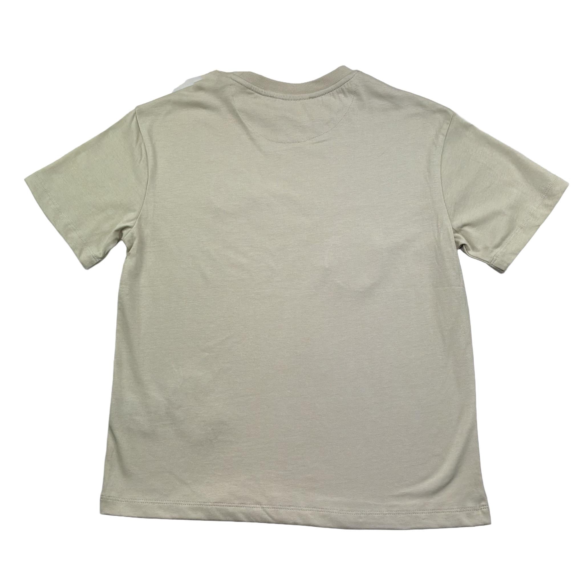 Just Cavalli T-Shirt Girocollo Tinta Unita con Stampe per Bambino JBP26117TS BEIGE JUST CAVALLI 