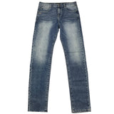 Daniele Alessandrini Jeans Solid Color with Blue Gradient Wash for Boys