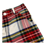 LITTLE BEAR bermuda tinta unita con fantasia scozzese Bianco per Neonato 5258N BIANCO LITTLE BEAR 