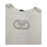 Fun & Fun T-Shirt Girocollo Tinta Unita con Logo per Bambina FNCJTS01019 BIANCO FUN & FUN 