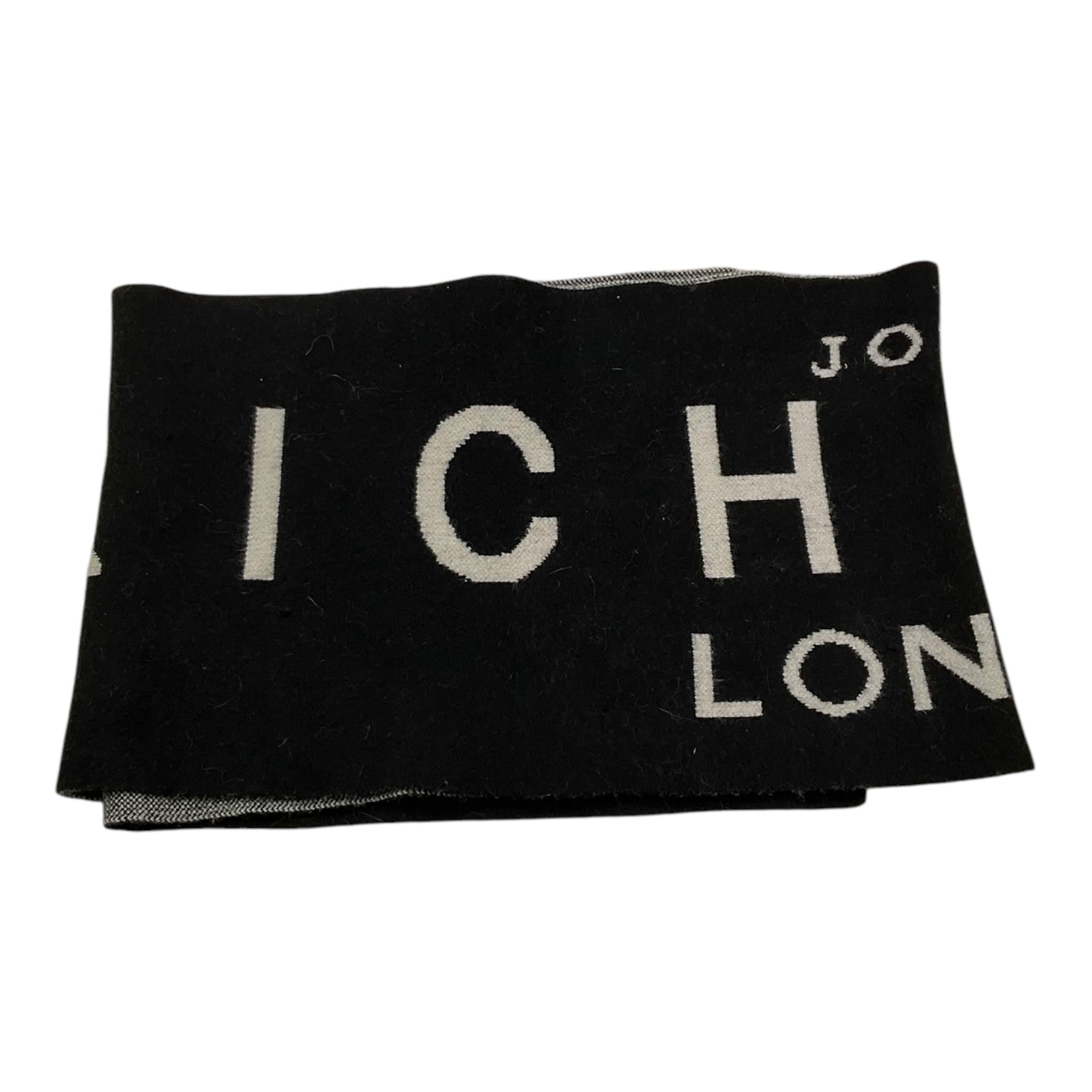JOHN RICHMOND set cappello-sciarpe tinta unita con logo Nero per Bambino RGA25015HS NERO JOHN RICHMOND 