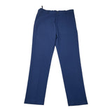Brian Rush Blue Adjustable Waist Solid Color Pants For Boys