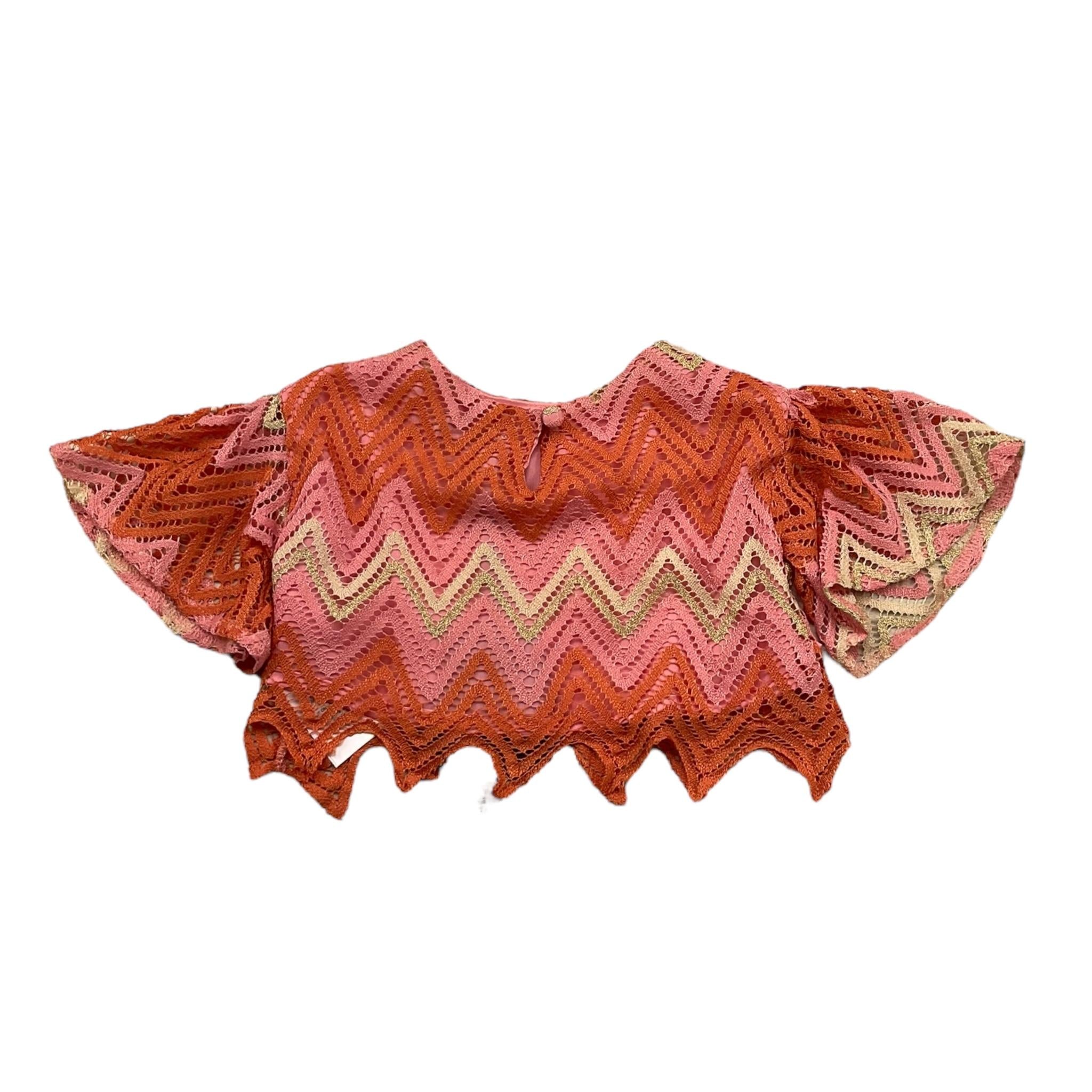 Fun & Fun Top Mezza Manica In Pizzo per Neonata FBTS01321 MULTICOLOR FUN & FUN 